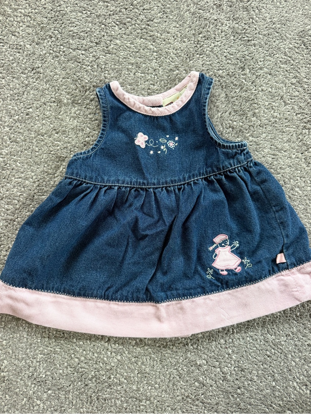 Vintage/Y2K Faded Glory Baby Denim Dress